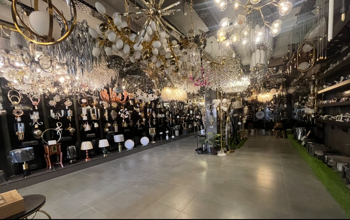 Twink Lighting luxury showroom interior