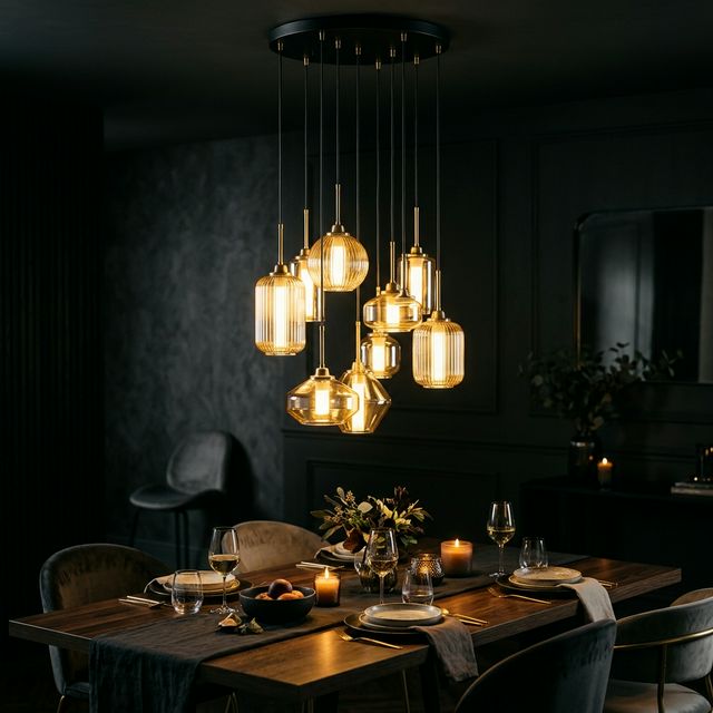 Designer pendant lights